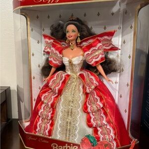 Barbie Festive Red and White Doll